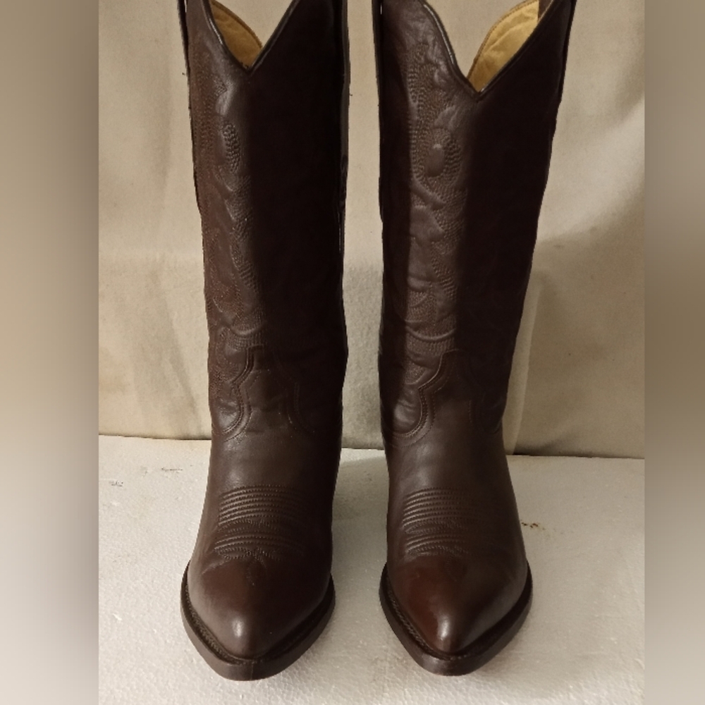 LOS ALTOS BOOTS Cowboy Western Size 6.5 EE-US-MEX 25.5-Style 999207.
